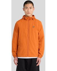 Lyle & Scott - Water Resistant Hooded Jacket - Lyst