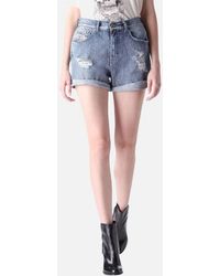 DIESEL - De Scott 0849N Denim Jeans Shorts - Lyst