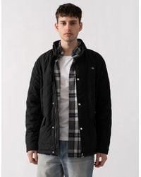 GANT - Quilted Windcheater Mid Jacket - Lyst