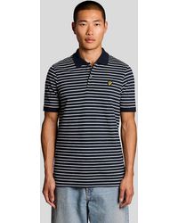 Lyle & Scott - Pique Breton Polo Shirt - Lyst