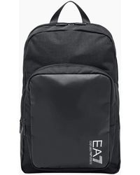 EA7 - Train Core Graphic Logo Rectangular Backpack - Lyst