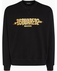 DSquared² - Macho Logo Sweatshirt - Lyst