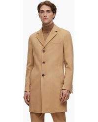 BOSS - Hyde Tailored Fit Long Formal Coat - Lyst