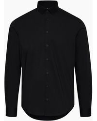 Casual Friday - Palle Stretch Poplin Slim Fit Shirt - Lyst