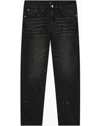 Magrit - Core Painted Straight Jeans - Lyst