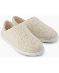 TOMS - Ezra Polyester Natural Slippers - Lyst