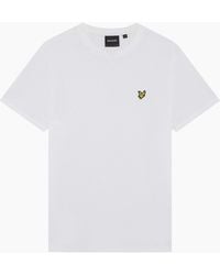 Lyle & Scott - Lyle & Scott Popcorn Jacquard T-Shirt - Lyst