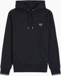 Fred Perry - Overhead Hooded Sweatshirt - Lyst