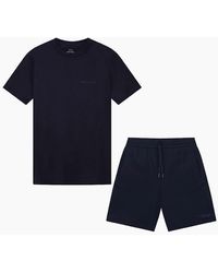 ARMANI EXCHANGE - Milano/New York Shorts Set - Lyst