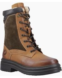 Cotswold - Lacock Leather Tan Boots - Lyst