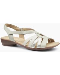 Hotter - Flare Sandals - Lyst