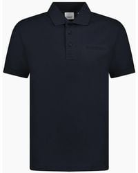Burberry - 'Hartford' Embossed Logo Polo - Lyst