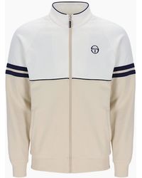 Sergio Tacchini - Orion Track Top Jacket Gardenia/Sandshell/Maritime - Lyst