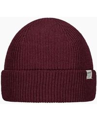 Barts - Stonel Stretchy Cuffed Beanie Hat - Lyst