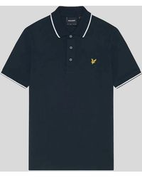 Lyle & Scott - Lyle & Scott Tipped Polo Shirt Sp1524Vog - Lyst