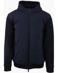 Paul & Shark - Full Zip Hybrid Jacket - Lyst