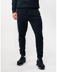 BOSS - Boss Sestart Cotton-Terry Tracksuit Bottoms With Logo Patch Nos - Lyst