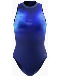 Speedo - Ladies Hydrasuit Printed One Piece Swimsuit - Lyst