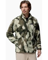 Columbia - Rugged Ridge Sherpa Half Zip Fleece - Lyst