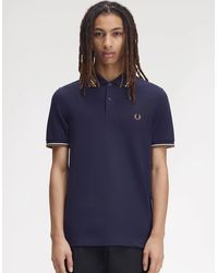 Fred Perry - Twin Tipped Signature Polo Shirt - Lyst