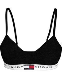 Tommy Hilfiger - Heritage Cotton Push-Up Bralette - Lyst
