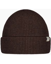 Barts - Stonel Stretchy Cuffed Beanie Hat - Lyst