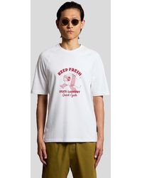 Lyle & Scott - Chest Graphic T-Shirt - Lyst