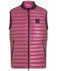 Belstaff - Airframe Neon Shiny Gilet Down Filled Jacket - Lyst