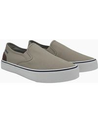 Bench - Dalton Canvas Slip On Sand Trainers - Lyst