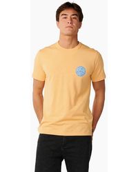 Rip Curl - Rip Curl Streamline Chest Logo Short Sleeve T-Shirt - Lyst