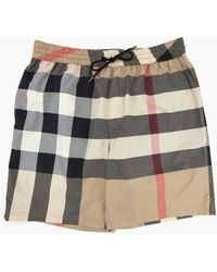 Burberry - Guildes Check Shorts Archive - Lyst