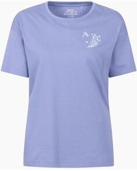 Mountain Warehouse - Ladies Dragonfly Embroidered Relaxed Fit Short Sleeved T Shirt - Lyst