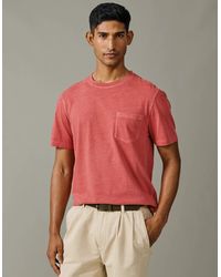 aubi - Hareby Garment Dyed Cotton T-Shirt - Lyst