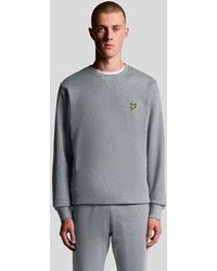 Lyle & Scott - Cotton Crew Neck Sweatshirt - Lyst