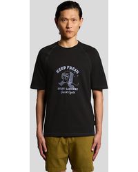 Lyle & Scott - Chest Graphic T-Shirt - Lyst