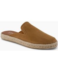 TOMS - Santiago Leather Sugar Slippers - Lyst