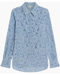Ted Baker - Gennoa Longline Lace Shirt - Lyst