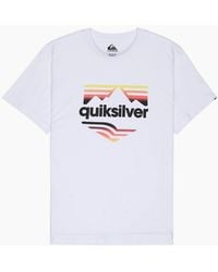 Quiksilver - Ev Horizon Fade Graphic Short Sleeve T-Shirt - Lyst