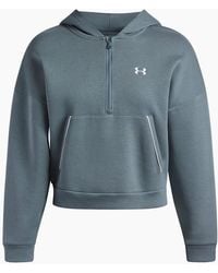 Under Armour - Ua Rival Relaxed Fit Drop Shoulder Hooded Neck Sweatshirt - Lyst