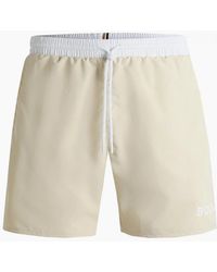 BOSS - Light Starfish Swim Shorts - Lyst