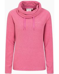 Mountain Warehouse - Ladies Hebridean Cowl Neck Fleece Top - Lyst