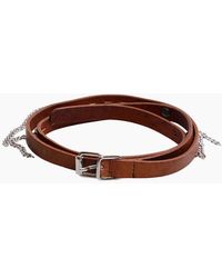 DIESEL - Btena Belts Genuine Cow Leather Vintage Ladies Thin Waist Belts - Lyst
