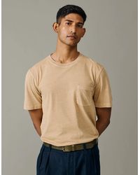aubi - Hareby Garment Dyed Pocket T-Shirt - Lyst