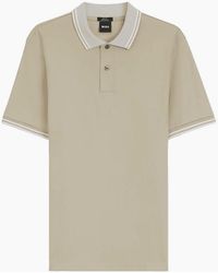 BOSS - H-Phillipson Slim Fit Mercerized Polo Shirt - Lyst