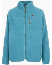 Trespass - Ladies Quake Leather Trim Fleece Jacket - Lyst