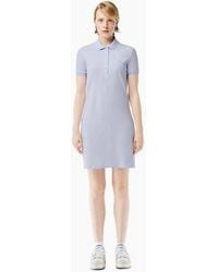 Lacoste - Ef5473 Collared Neck Midi T-Shirt Dress - Lyst