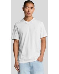 Lyle & Scott - Superfine Cotton V Neck T-Shirt - Lyst