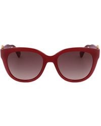 Moschino - Sf Lens Buckled Legs Sunglasses - Lyst