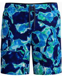 Speedo - Lookout Graphic Print Boardshorts - Lyst