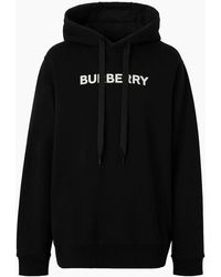 Burberry - Ansdell Logo Hooded Sweatshirt - Lyst